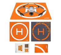 LKTOP Drone Landing Pad Weighted Foldable for DJI/Specta Drone, 20 inch/50 cm Double-Sided Waterproof Helipad Large Landing Mat, Compatibility: DJI/Specta Mavic/Air/Mini/Avata/FPV Series Accessories