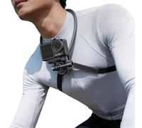 LKTOP Osmo Pocket 3/Nano Neck Mount with Chest Strap for DJI Osmo Action/360 Quick Release Hanging Necklace Xtra Muse/Insta360/GoPro Body Strap Hands-Free POV Vlog Holder for Action Camera Accessories