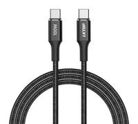 LKTOP USB C Charger Cable, 100W 3.3ft (1m) USB C to USB C Cable, Fast Charging Braided Type C Charger Cord for DJI Mini/Air/Mavic/Flip/Neo/Avata Series Battery Hub, Controller, Camera, Phones