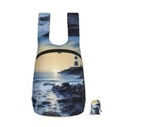 LKTPSKQRY 16L Ultra Hiking Backpack Lightweight Packable Backpack The Seaside Lighthouse Foldable Daypack for Men & Women