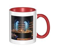 LKTPSKQRY Large Ceramic Coffee Mugs,11oz Coffee Cups with Handle,Novelty Porcelain Mug Chemistry Laboratory Tea Mugs for Women Men Big Tea Cup,Latte Mug for Milk, Hot Tea,Microwave Safe