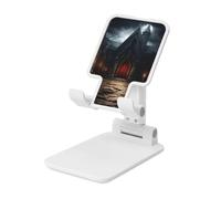 LKTPSKQRY Old Crypt Cell Phone Stand, Adjustable Angle Height Mobile Phone Holder for Desk,Folding Desktop Phone Stand, Portable Tablet Stand Compatible with 4.4"-6.3" Smartphone
