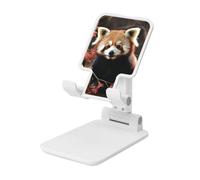 LKTPSKQRY Red Pandas Cell Phone Stand, Adjustable Angle Height Mobile Phone Holder for Desk,Folding Desktop Phone Stand, Portable Tablet Stand Compatible with 4.4"-6.3" Smartphone