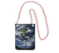 LKTPSKQRY Small Crossbody Bags for Women Cell Phone Bag Mini Sling Bag Blue Marble Earth Phone Purses Cellphone Wallet