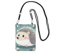 LKTPSKQRY Small Crossbody Bags for Women Cell Phone Bag Mini Sling Bag Cute cartoon hedgehog Phone Purses Cellphone Wallet