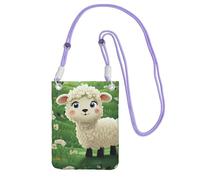 LKTPSKQRY Small Crossbody Bags for Women Cell Phone Bag Mini Sling Bag Cute Cartoon Sheep Phone Purses Cellphone Wallet