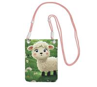 LKTPSKQRY Small Crossbody Bags for Women Cell Phone Bag Mini Sling Bag Cute Cartoon Sheep Phone Purses Cellphone Wallet