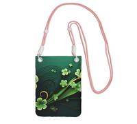LKTPSKQRY Small Crossbody Bags for Women Cell Phone Bag Mini Sling Bag happy st patrick's day Phone Purses Cellphone Wallet