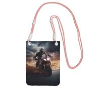 LKTPSKQRY Small Crossbody Bags for Women Cell Phone Bag Mini Sling Bag Man Ride A Motorcycle Phone Purses Cellphone Wallet