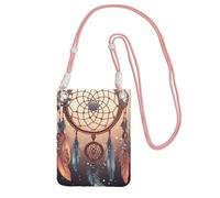 LKTPSKQRY Small Crossbody Bags for Women Cell Phone Bag Mini Sling Bag Native American Dream Catcher Phone Purses Cellphone Wallet