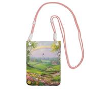 LKTPSKQRY Small Crossbody Bags for Women Cell Phone Bag Mini Sling Bag Spring Landscape Phone Purses Cellphone Wallet