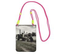 LKTPSKQRY Small Crossbody Bags for Women Cell Phone Bag Mini Sling Bag Tractor Agriculture Tranquil Phone Purses Cellphone Wallet