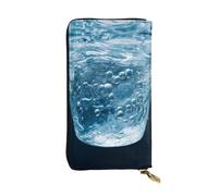 LKTPSKQRY Womens Wallet Leather Slim Wallet Long Card Holder Case Zip Clutch Water Travel Purse
