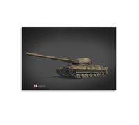 LKUHG Vintage Tank Poster FV 214 Conqueror British Heavy Tank Poster Decorative Painting Canvas Wall Posters And Art Picture Print Modern Family Bedroom Decor Posters 16x24inch(40x60cm)