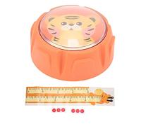 LKUREASDR Touch High Jump Counter with Voice Broadcast, ABS Self Adhesive Height Training Device, Luminous Touch Jump Counter for Home School, Easy to Install on Wall Wooden Door Glass Door (Tiger)