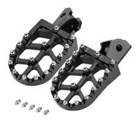 LKV CNC Dirt Bike Foot Pegs Motorcycle Footpegs Pedals Rests Black Compatible with Sur Ron light Bee S/X Segway X160 X260 CRF150F CRF230F KDX200 Talaria Sting MX3 MX4 XXX Taparia