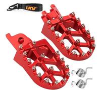 LKV Motorcycle Footpegs Dirt Bike Rest Pedal Foot Pegs Compatible with Honda CR125 CR250 CRF150R CRF250R CRF250RALLY CRF250X CRF250RX CRF450R CRF450RX CRF450X CRF450L CRF250L CRF1000L