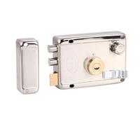 Lkvent Door knobs Deadlocking Nightlatch Deadlock Metallic Finish Brass CylinderHigh Security Outdoor Lock Front Door Latch Interior(Color3)