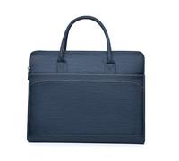 Lkvent shoulder bag Briefcase Laptop Sleeve Case Durable Travel Laptop Bag HandBag Shockproof Protective Computer Cover Bag briefcase(Blu)