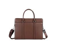 Lkvent shoulder bag Leather Laptop Bag For Men Briefcase Computer Handbags Shoulder Crossbody Business 38 * 29 * 9cm briefcase