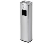 Lkvent standing ashtray Outdoor Trash Can Indoor Commercial Garbage Can | Industrial Garbage Enclosure Inside Cabinet with Lid Waste Container