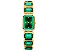 Lkvent Watches Smart Diamond-Studded Quartz Watch Square Dial Bracelet Personality Ladies Watches Luxury Gift Digital(Grn)