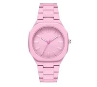 Lkvent Watches Smart Dopamine Watch Waterproof Quartz Wristwatch Candy-Colored Student Watches Gift for Women Digital(Rose)