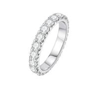 LKVGA 3mm 2-3ct D Color Wedding Band Ring Band Rings for Women(5.5)