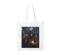 LKVNSWERT Grim-Reaper Canvas Tote Bag for Women Grocery Shopping Bags Reusable Shoulder Tote Purse Handbags, Grim-reaper, One Size