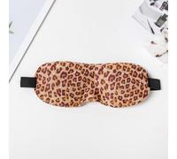 Lkw Ogechi 2 Pcs Sleeping Eye Mask Light Blocking for Women and Men, 3D Leopard Blackout Eye Mask for Sleeping, Luxury Eye Mask with Adjustable Strap, Comfortable Travel Sleep Mask