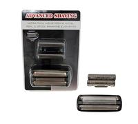 LKWVQRQE Shaver Replacement Foil And Cutters(1pcs Blade+1pcs Mesh)/set ，Compatible For SURKER，9008 Shaver