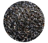 LKXHarleya 130PCS Glass Round Loose Beads, 4mm Ink Rice Beads for Jewelry Making DIY Art Crafts, 15