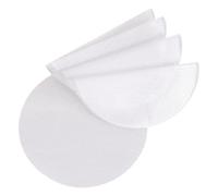 LKXHarleya 5pcs Round Mesh Mat, 15.74inch Reusable Non Stick Silicone Steamer Liners for Home Kitchen Restaurant Cooking, White