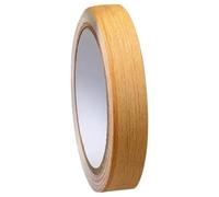 LKXHarleya Decorative Self Adhesive Tape, 0.98"x 393.7" Wood Grain Edge Banding for Home Refurbishment Cabinets Seams Repair Door Frames Wall, Natural