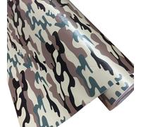 LKXHarleya Self-Adhesive Car Sticker Decal, 7.87"×59.84" Digital Camouflage Wrap Sticker for Bike Motorcycle Console Body Computer Decoration, I