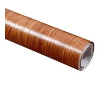 LKXHarleya Waterproof Peel and Stick Decorative Contact Paper, 23.62"×118.11" Wood Stripe Wallpaper for Bathroom Cabinets Countertop Furniture Home Wall Restore DIY, 7