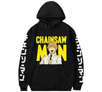 LKY STAR Chainsaw Man Merch Anime Hoody for Men Women Pochita Sweatshirt Denji Cosplay Pullover XXS-4XL