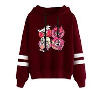LKY STAR Hazbin Hotel Pullover Hoodie with Long Sleeve Men Women Sweatshirt Jacket Coat