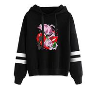 LKY STAR Hazbin Hotel Pullover Hoodie with Long Sleeve Men Women Sweatshirt Jacket Coat