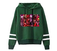 LKY STAR Hazbin Hotel Pullover Hoodie with Long Sleeve Men Women Sweatshirt Jacket Coat