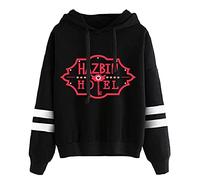 LKY STAR Unisex Sweatshirt Anime Hazbin Hotel Merch Hoody Boys Girls Charlie Morningstar Vaggie Casual Pullover