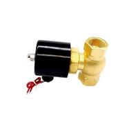 LKYAQJKGQ Solenoid Valve,G1-1/4 2-Way NC Brass Steam Solenoid Valve Hi-Temp Electric Magnetic Valve 1.5MPa(BSP-240VAC)