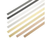 LKYJD Shiny Rose Gold Flexible Peel and Stick Wall & Floor Strip, Molding Trim for Tile, Mirror, Cabinet, Brushed Finish (40mmx10m)