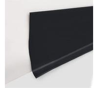 LKYJD Wall Baseboard Molding Trim, Flexible Vinyl Floor Base, Rubber Base Moulding Trim, Cove Base Boards for Walls(Black,15cm)