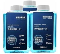 LKYJSFS 300Ml Shaver Cleaning Solution. Compatible With Philips JC302/S5000/S6000/S7000/S8000/S9000 Series(3pcs)
