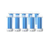 LKYJSFS Vacuum Cleane 4Pcs/6Pcs/8Pcs/10Pcs/12Pcs Solid Detergent ，Compatible With Ecovacs Deebot N30 OMNI/N30 PRO Omni，Cleaning Tablets(10Pcs)