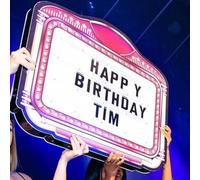 LKYLGYU Custom LED Letter Board for Wine Bottle Display. Bright Acrylic Light Sign With Changeable Colors. Ideal For Nightclub, Bar Party Decoration And VIP Table Service Ambient Lighting.