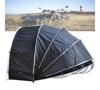 LKYLGYU Hanging Motorcycle Shed Tent, Speedway Shelters, Motorcycle Shed Garage Tent Garage For Motorcycle Storage Tent, Semispiral Shell Motorbike Bike Tent Cover Shed black