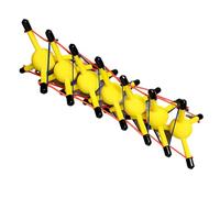 LKYLVEE Anatomical Column Tension Integral Model - Human Fascia Model - for Fascial Tension Teaching Aid,Yellow,24cm