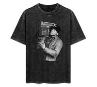 Ll Cool J and Radio T-Shirt Unisex Black Tee L